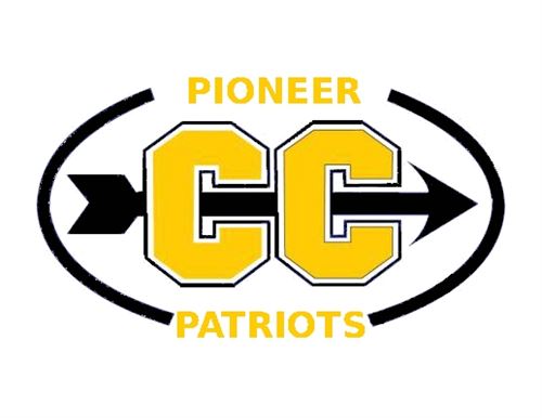 The Pioneer Patriots CC logo